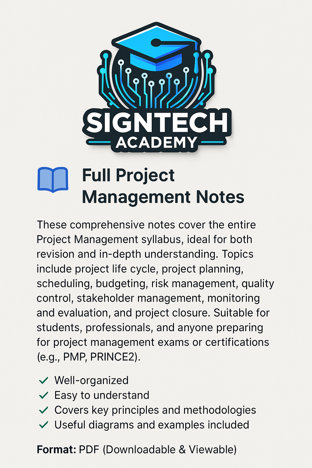 Full Project Management Notes